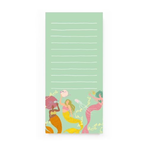 mermaid list pad by noi publishing