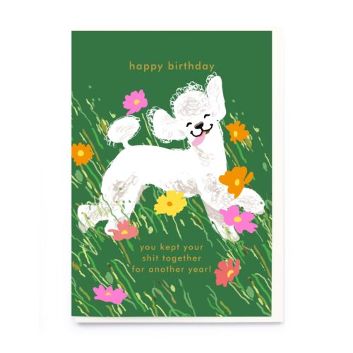 kept it together dog card by noi publishing