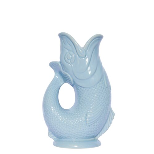 the original gluggle jug pale blue large by the gluggle factory