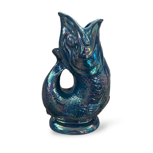 the original gluggle jug XL petrol Lustre by the gluggle jug factory