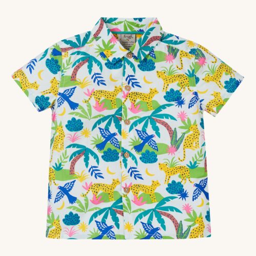 harvey hawaiin shirt jaguar jungle by frugi