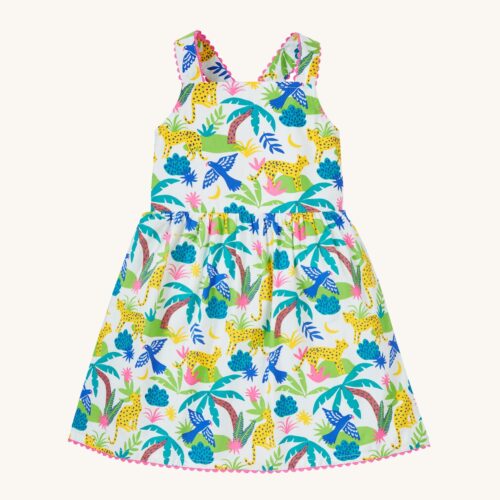 Seraphina dress jaguar jungle by Frugi