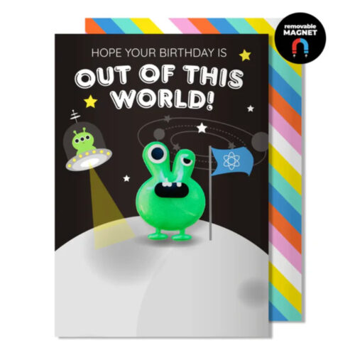 Magnet Jello Alien Card by Pango