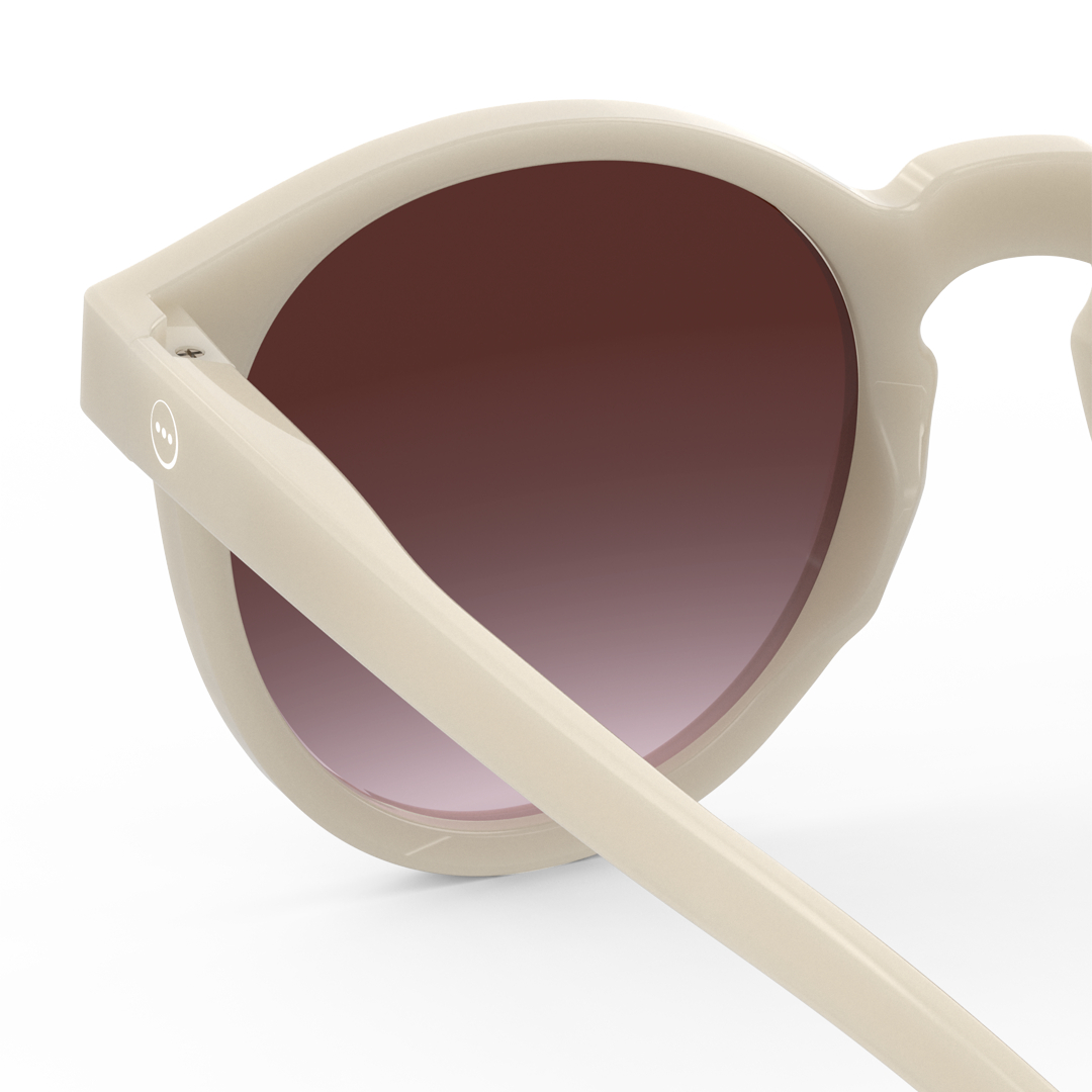 oversized sunglasses vintage cream frame M by Izipizi