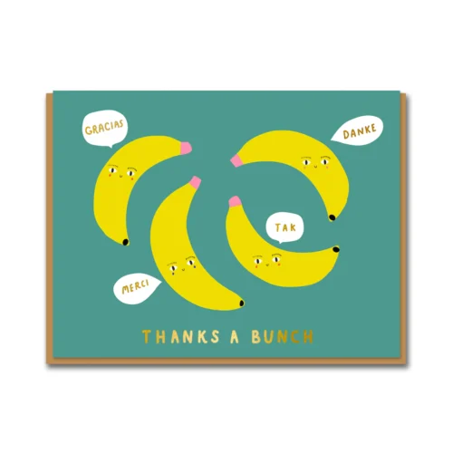 thanks a bunch card by nineteen seventy three