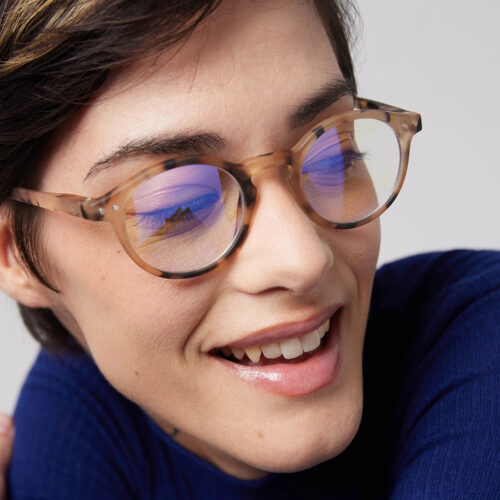 Izipizi screen reading glasses Light Tortoise + 1.5