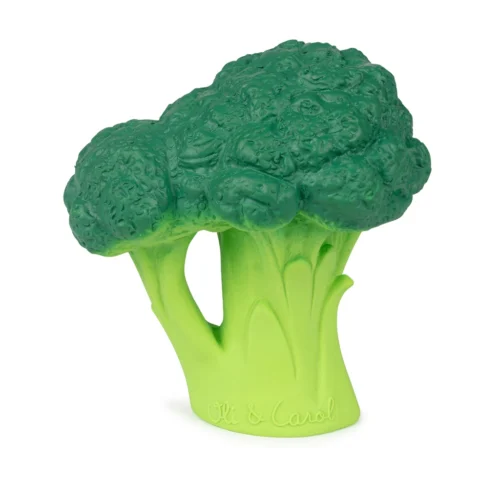 brucy the broccoli natural baby teether by oli and carol