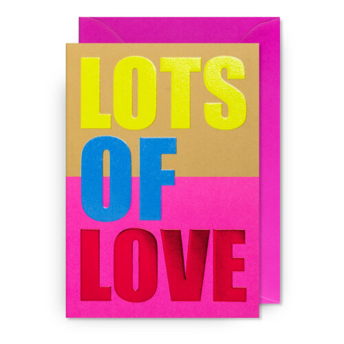 lagom lots of love card