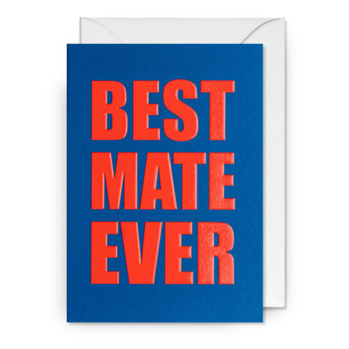 best mate ever card by lagom