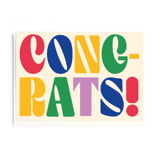 congrats card by Noi