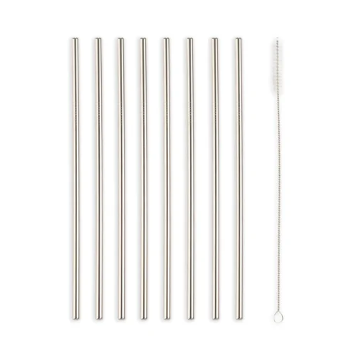 stainless steel straws by Kikkerland