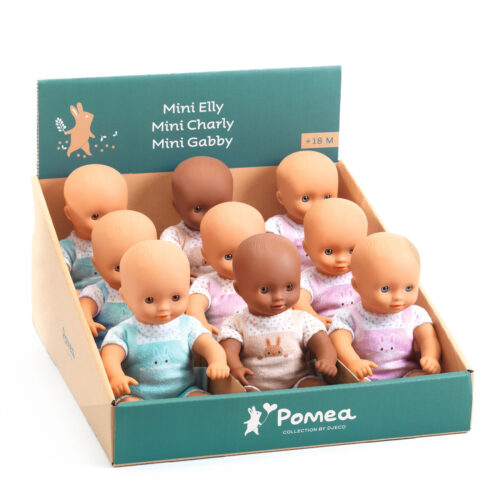 Djeco Pomea mini baby doll assorted