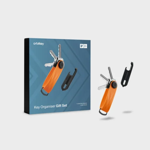 Orbitkey Gift Set Active Tangerine + multi tool V2