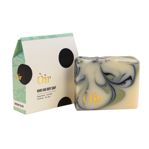 Oir luxury peppermint soap