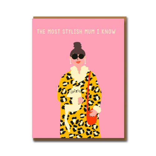 stylish mum card by 1973