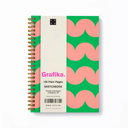 grafika wiggle a4 sketchbook by 1973