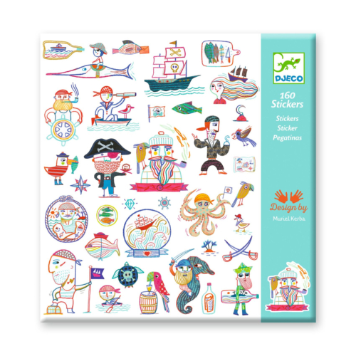 Djeco Stickers Pirate Attack!